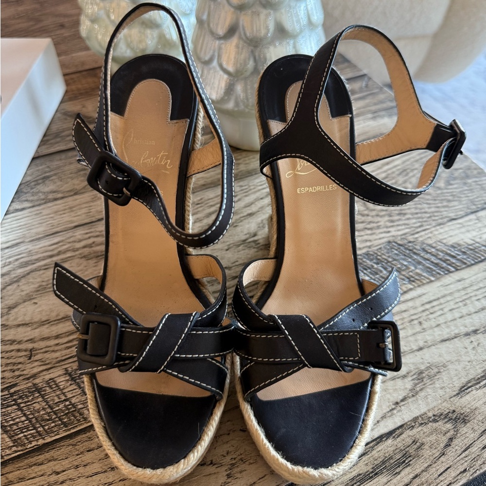 Christian Louboutin wedges